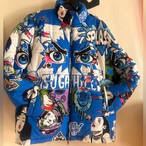 Sugarhill Jackets Coats Sugarhill Psycho Puffer Jacket